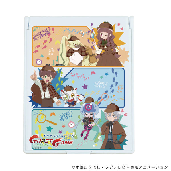 『デジモンゴーストゲーム』デカキャラミラー03/集合デザイン 探偵ver.(描き下ろしイラスト)